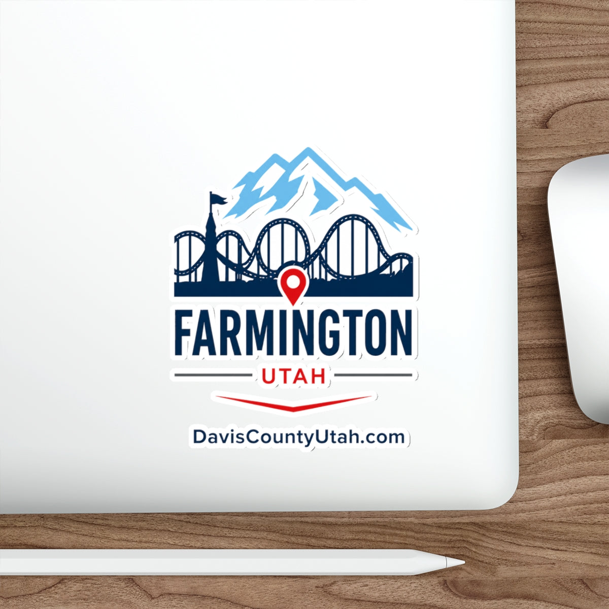 Farmington, Utah Die-Cut Sticker