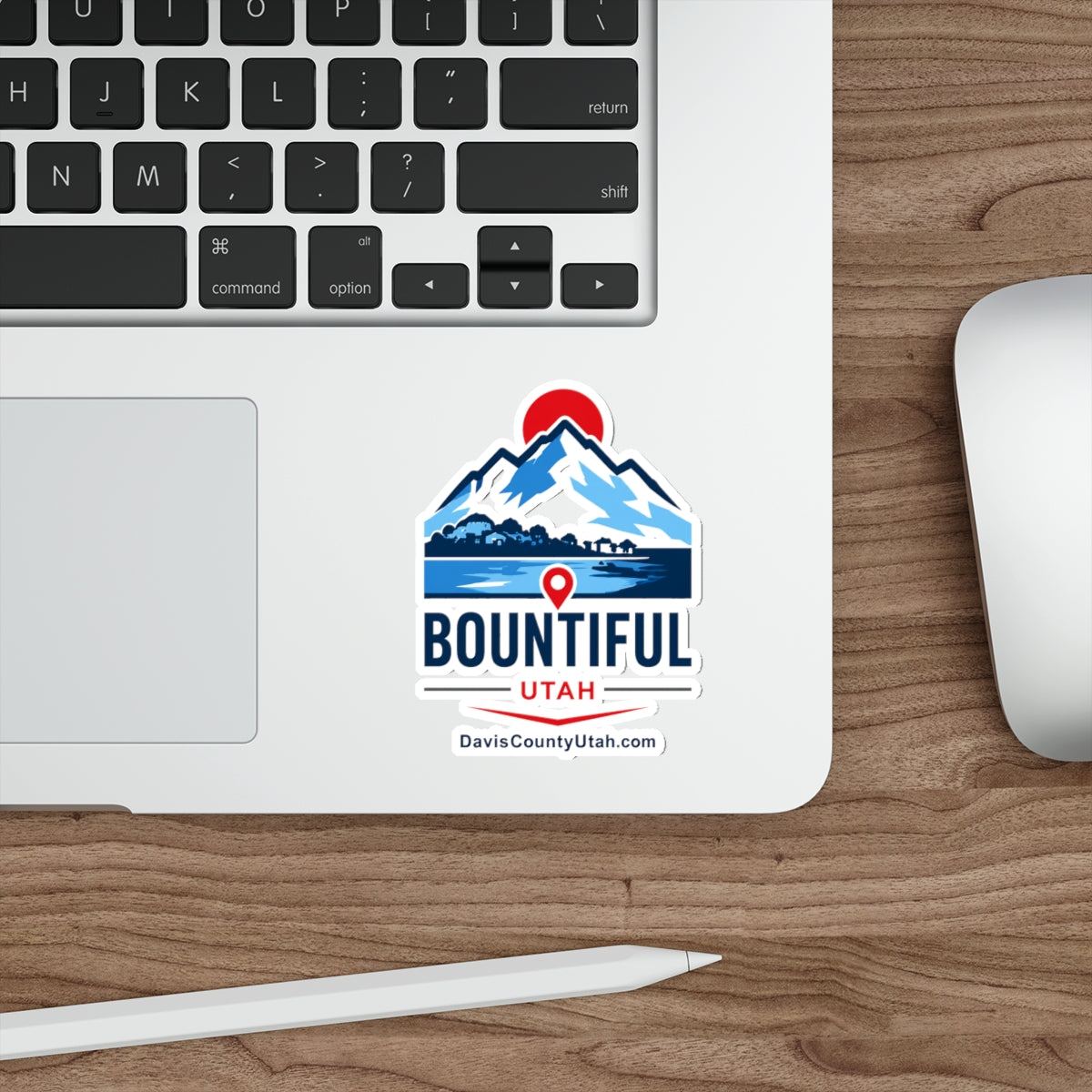 Bountiful, Utah Die-Cut Sticker