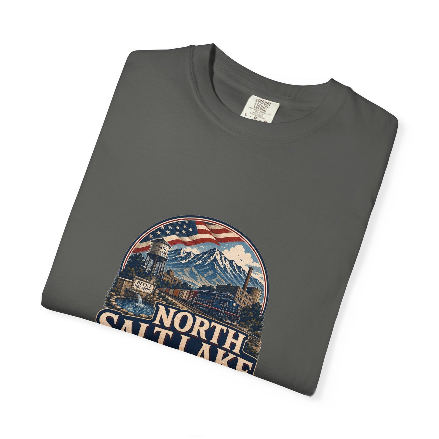 North Salt Lake City Spirit Tee · Celebrating America's 250th