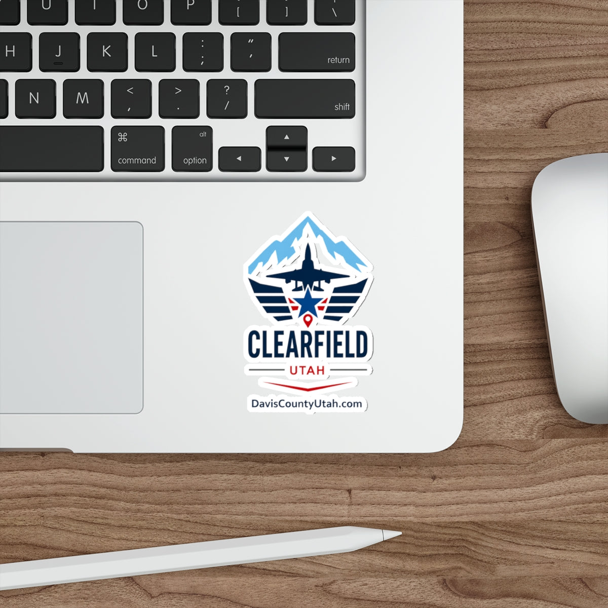 Clearfield, Utah Die-Cut Sticker