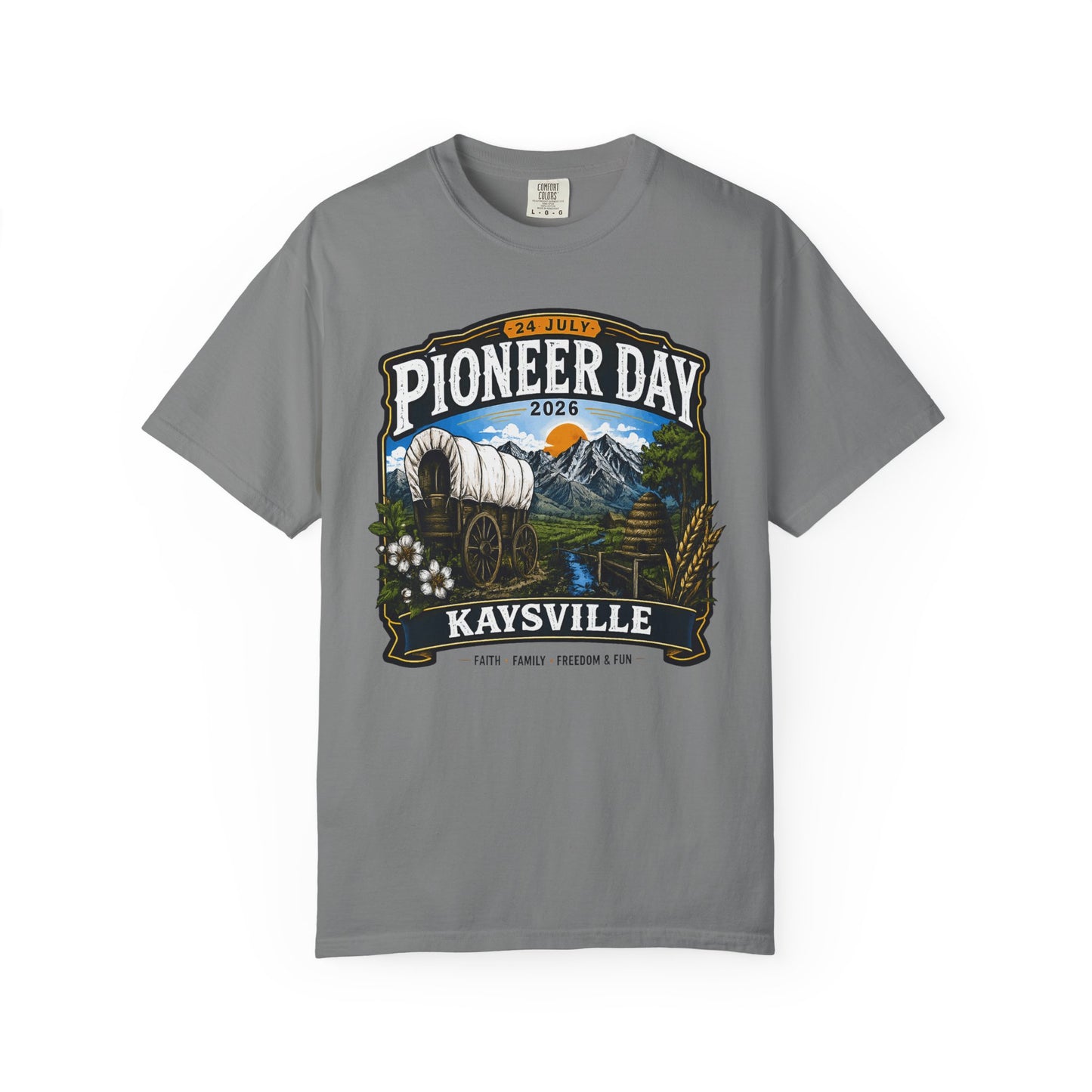 Kaysville Pioneer Day Tee · 24 July 2026