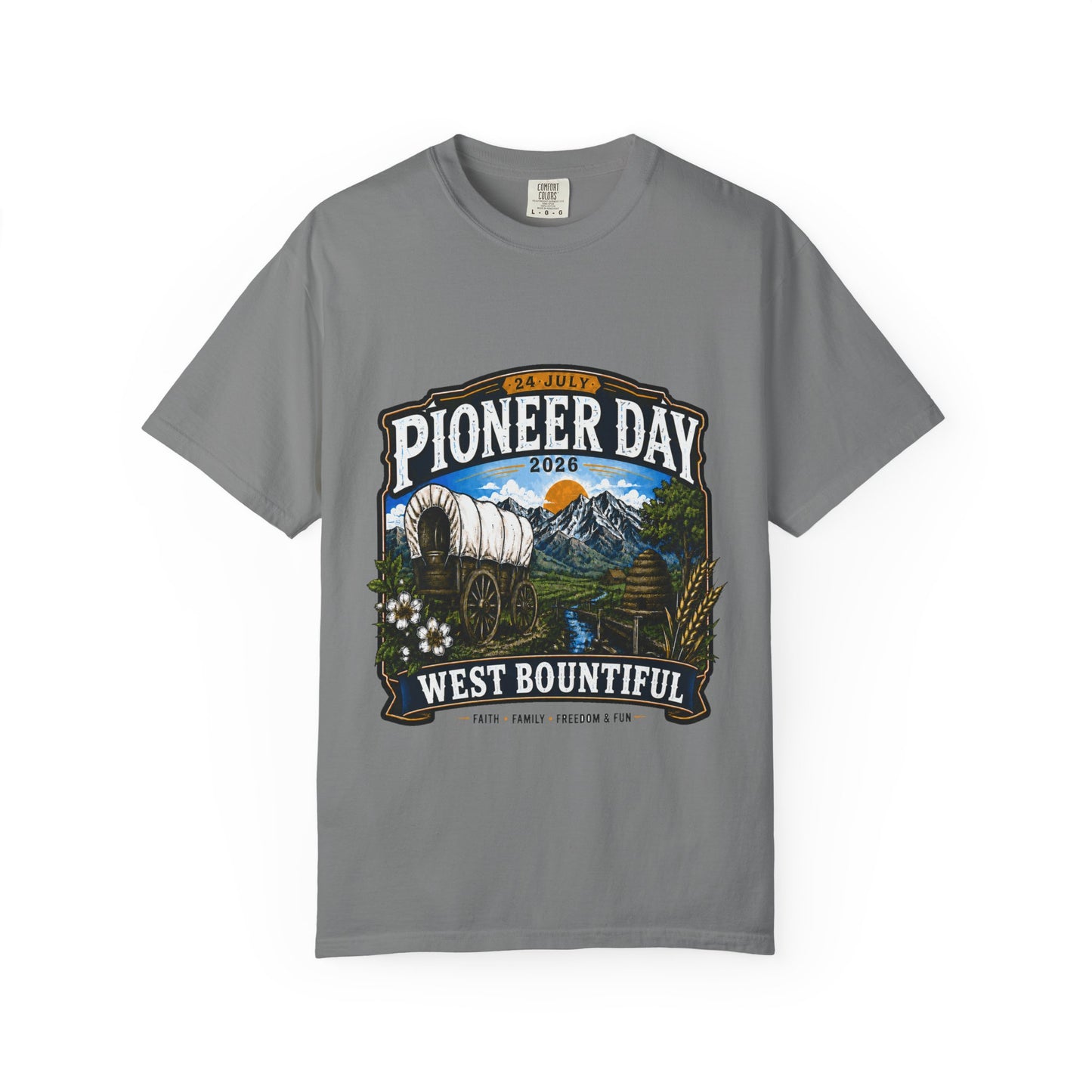 West Bountiful Pioneer Day Tee · 24 July 2026