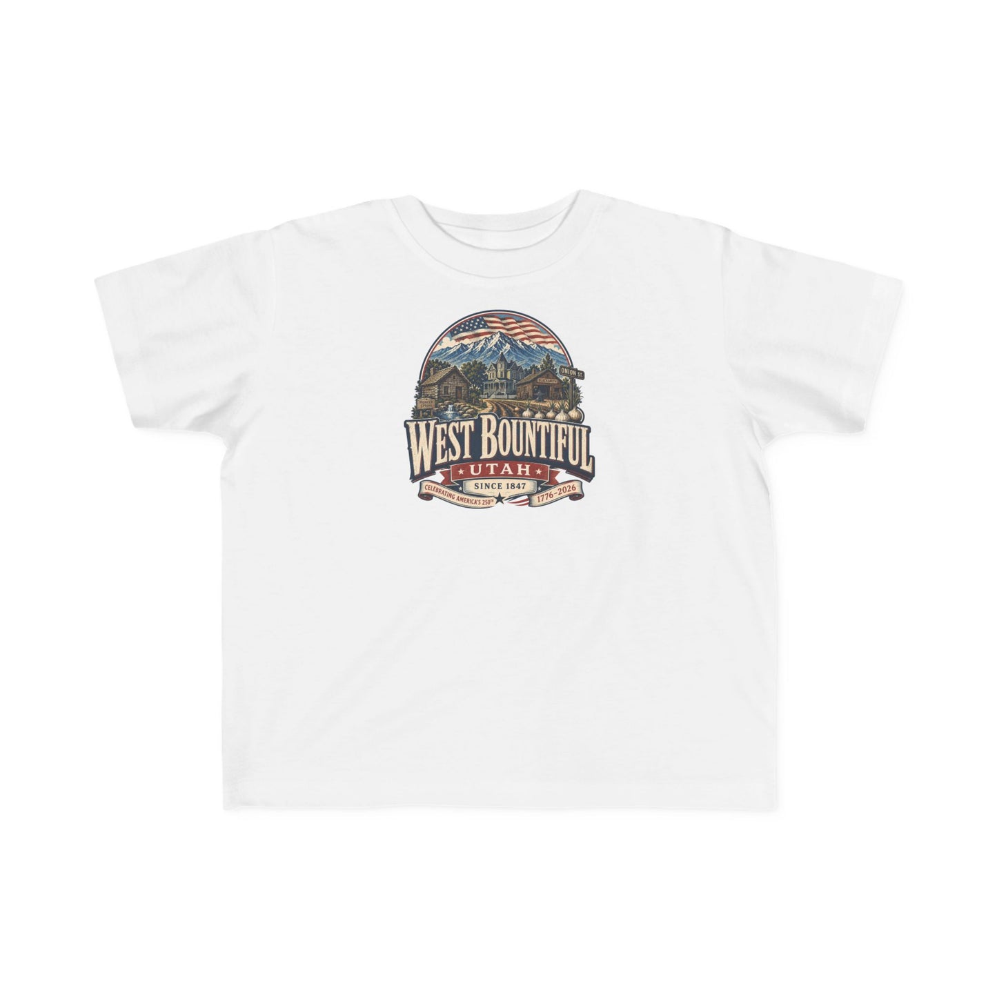 West Bountiful City Spirit Tee · Toddler · Celebrating America's 250th