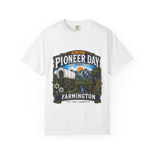Farmington Pioneer Day Tee · 24 July 2026