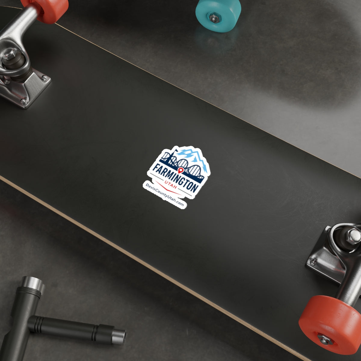 Farmington, Utah Die-Cut Sticker