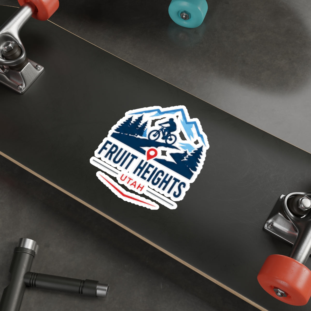 Fruit Heights, Utah Die-Cut Sticker