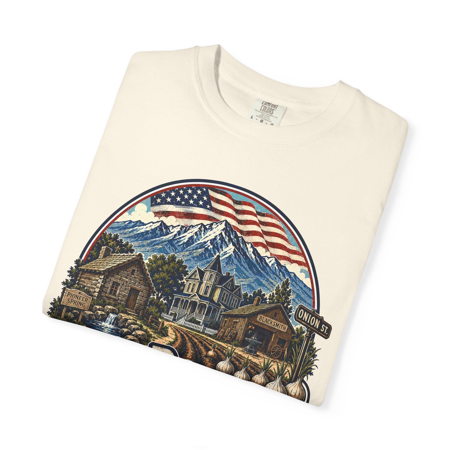 West Bountiful City Spirit Tee · Celebrating America's 250th