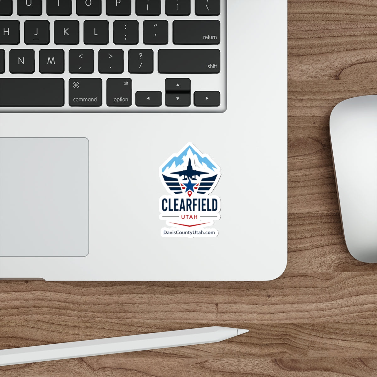 Clearfield, Utah Die-Cut Sticker