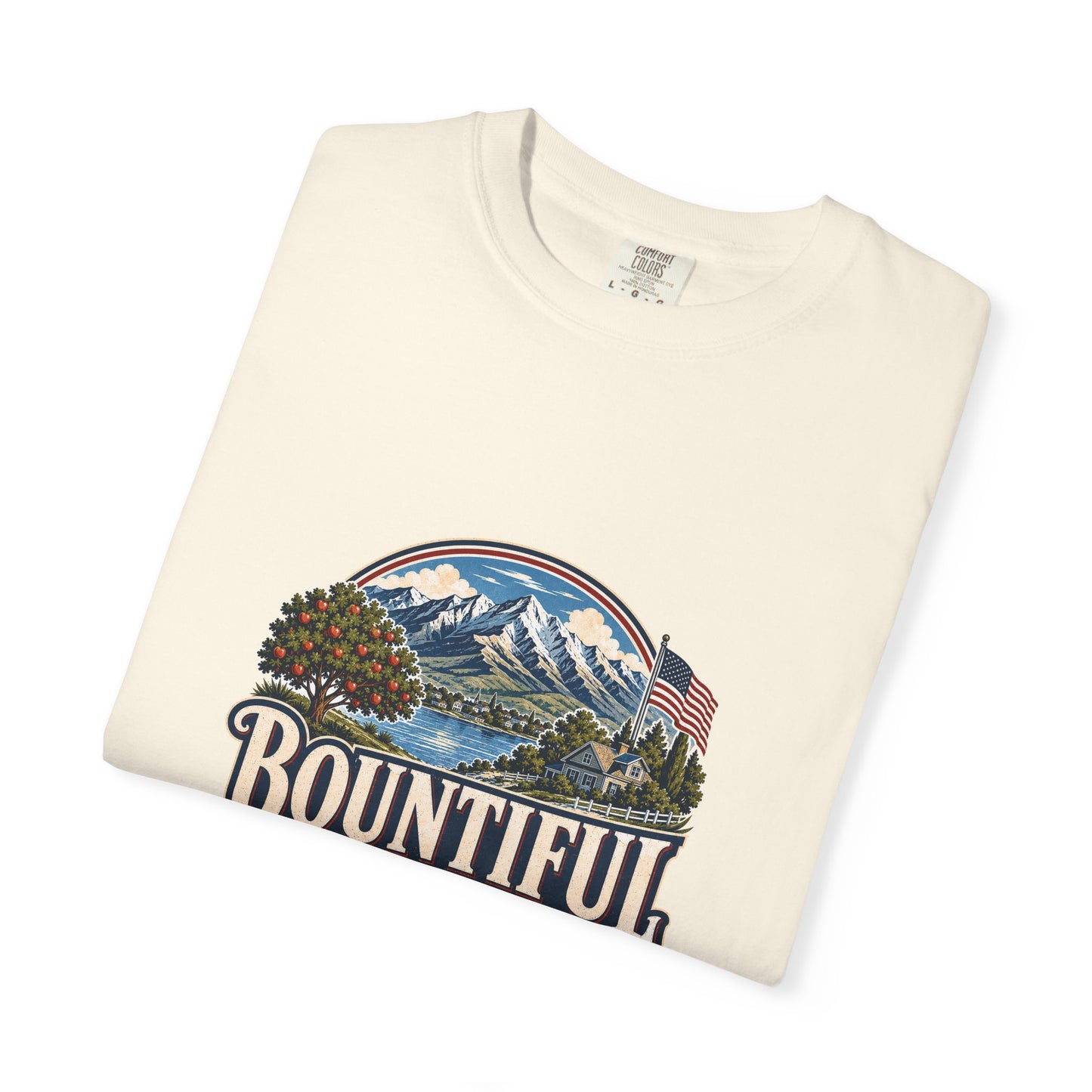 Bountiful City Spirit Tee · Celebrating America's 250th