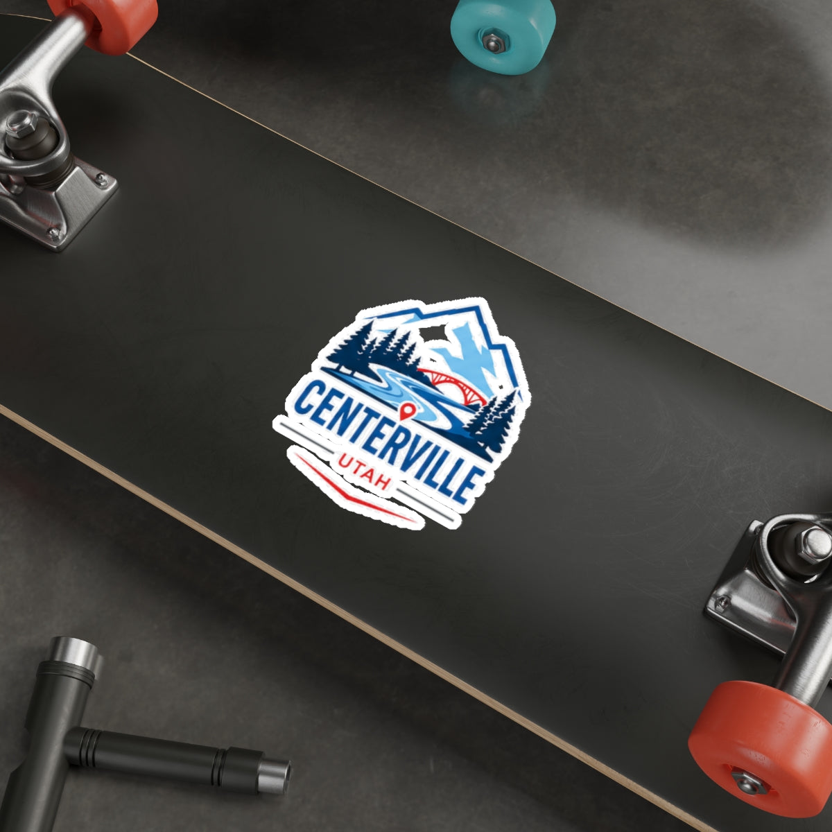 Centerville, Utah Die-Cut Sticker