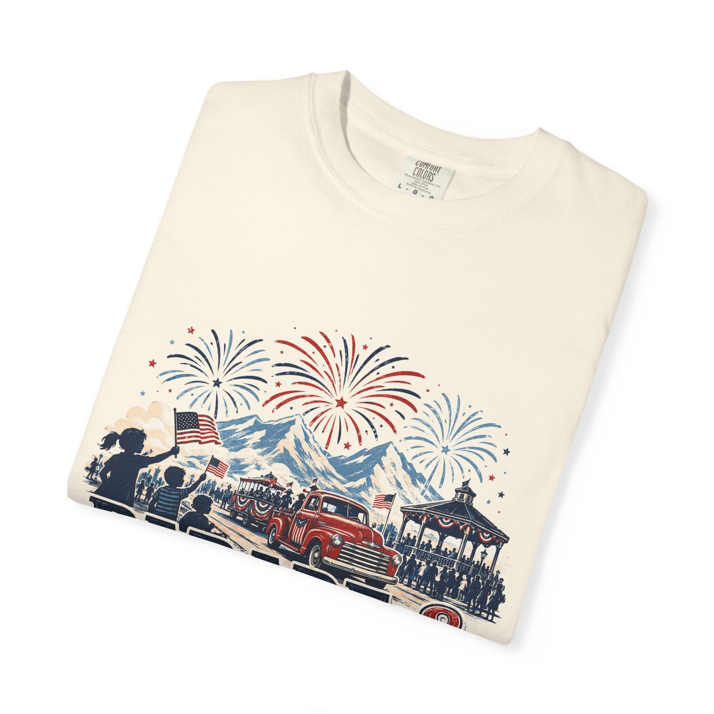 Parade & Fireworks Tee · Davis County 250 · 1776–2026