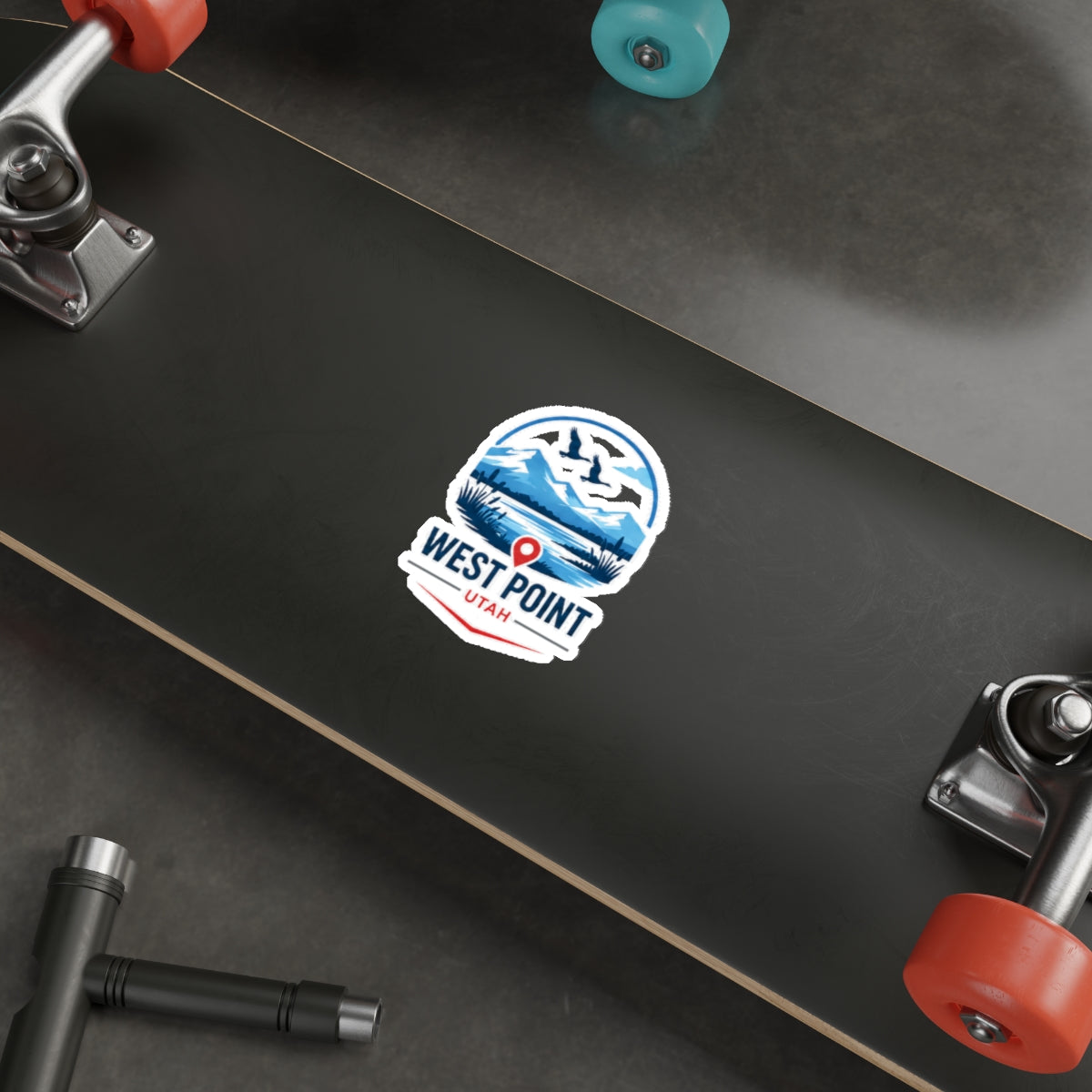 West Point, Utah Die-Cut Sticker