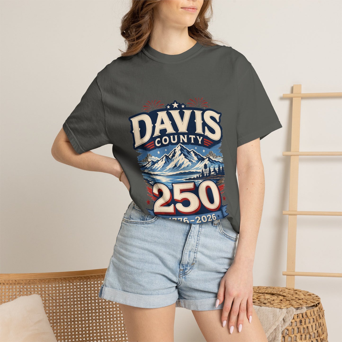 Davis County 250 — Hero Tee · 1776–2026