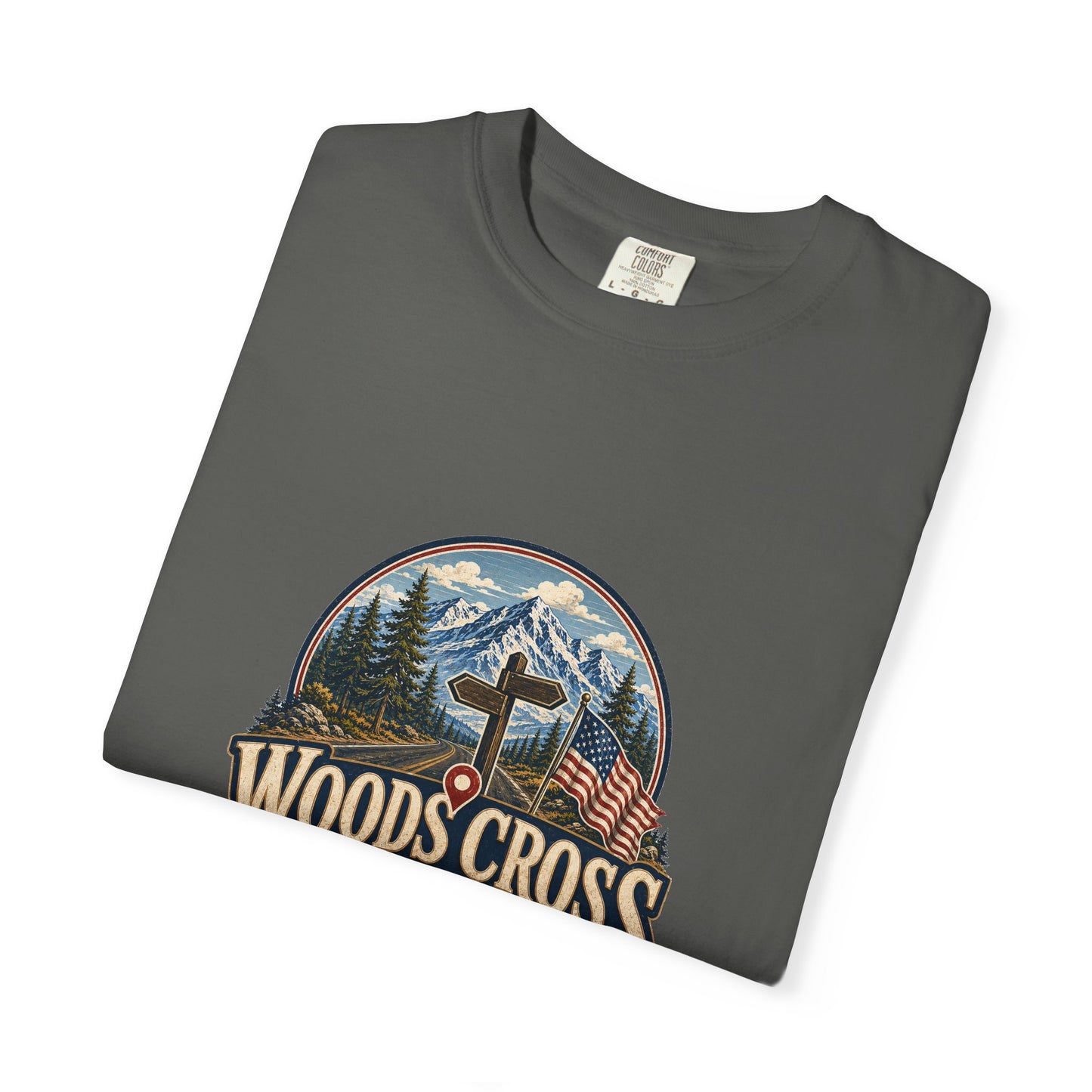 Woods Cross City Spirit Tee · Celebrating America's 250th