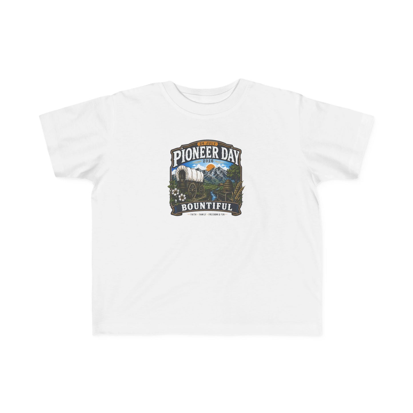 Bountiful Pioneer Day Tee · Toddler · 24 July 2026