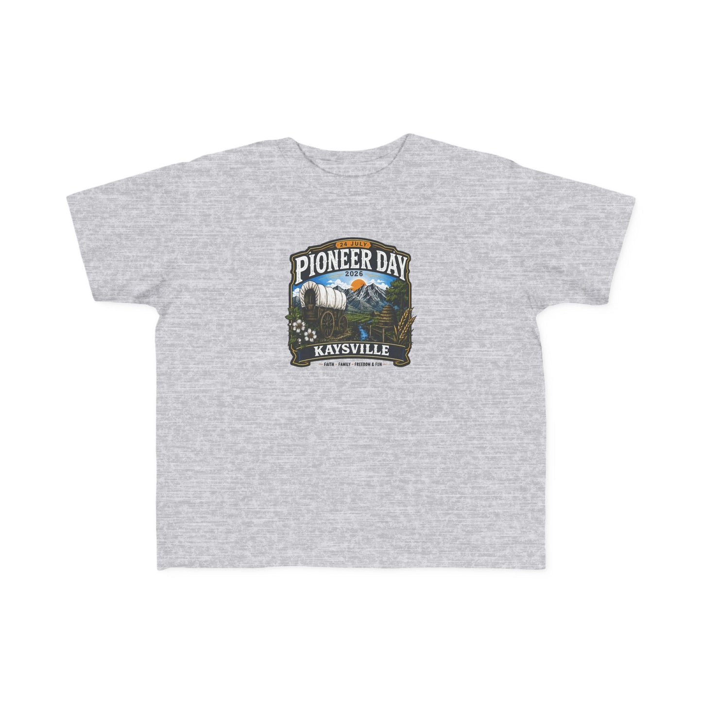 Kaysville Pioneer Day Tee · Toddler · 24 July 2026