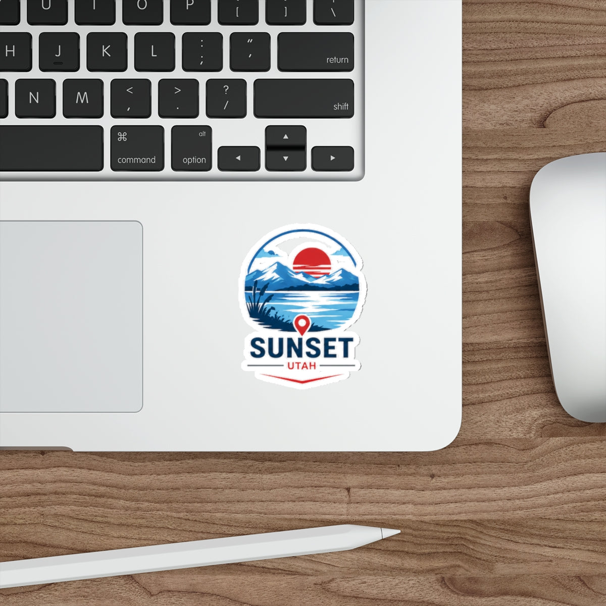 Sunset, Utah Die-Cut Sticker