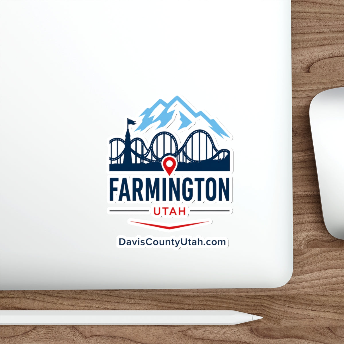 Farmington, Utah Die-Cut Sticker