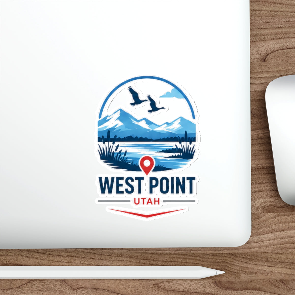 West Point, Utah Die-Cut Sticker