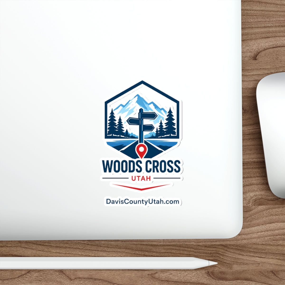 Woods Cross, Utah Die-Cut Sticker
