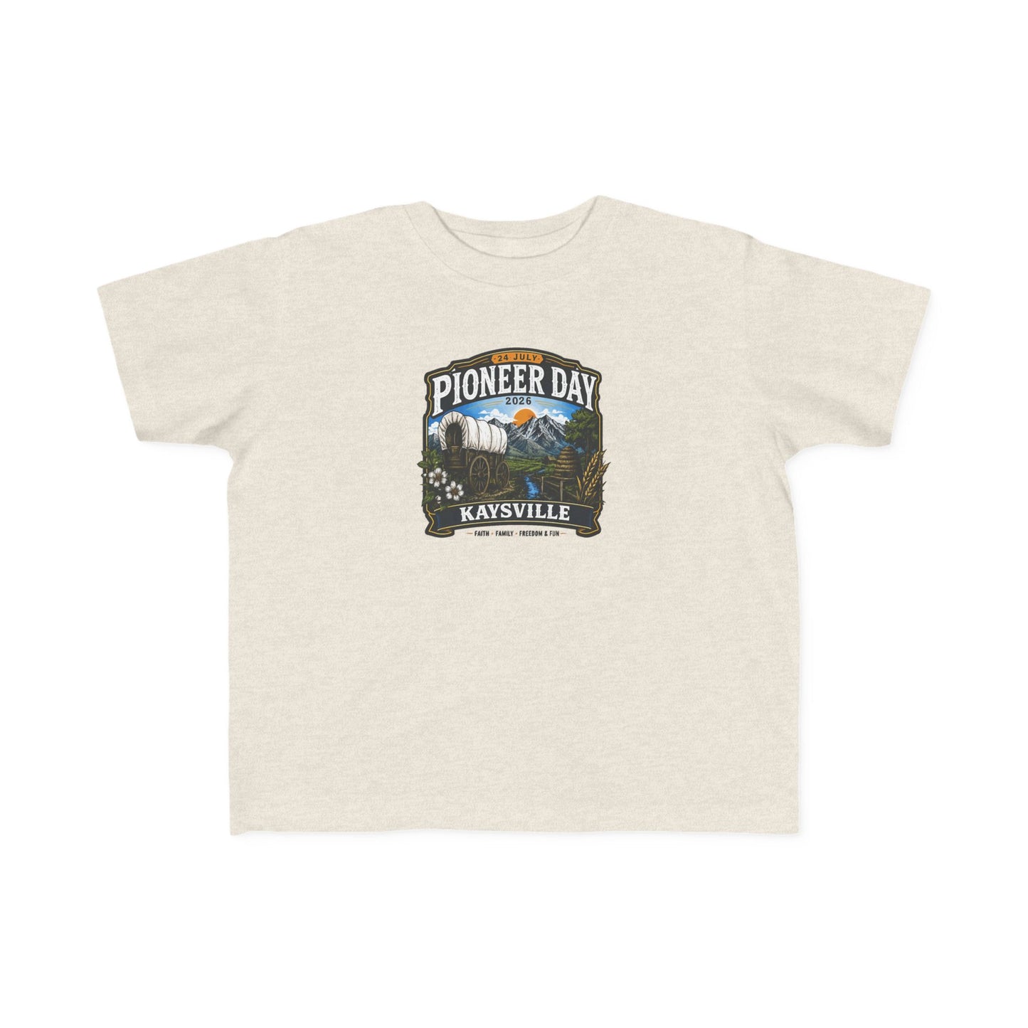 Kaysville Pioneer Day Tee · Toddler · 24 July 2026