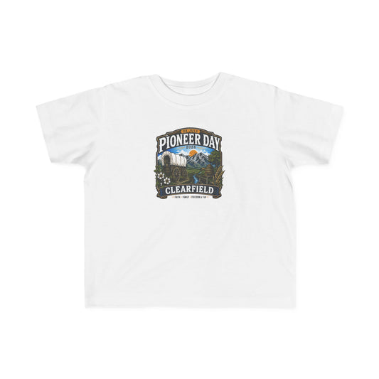 Clearfield Pioneer Day Tee · Toddler · 24 July 2026