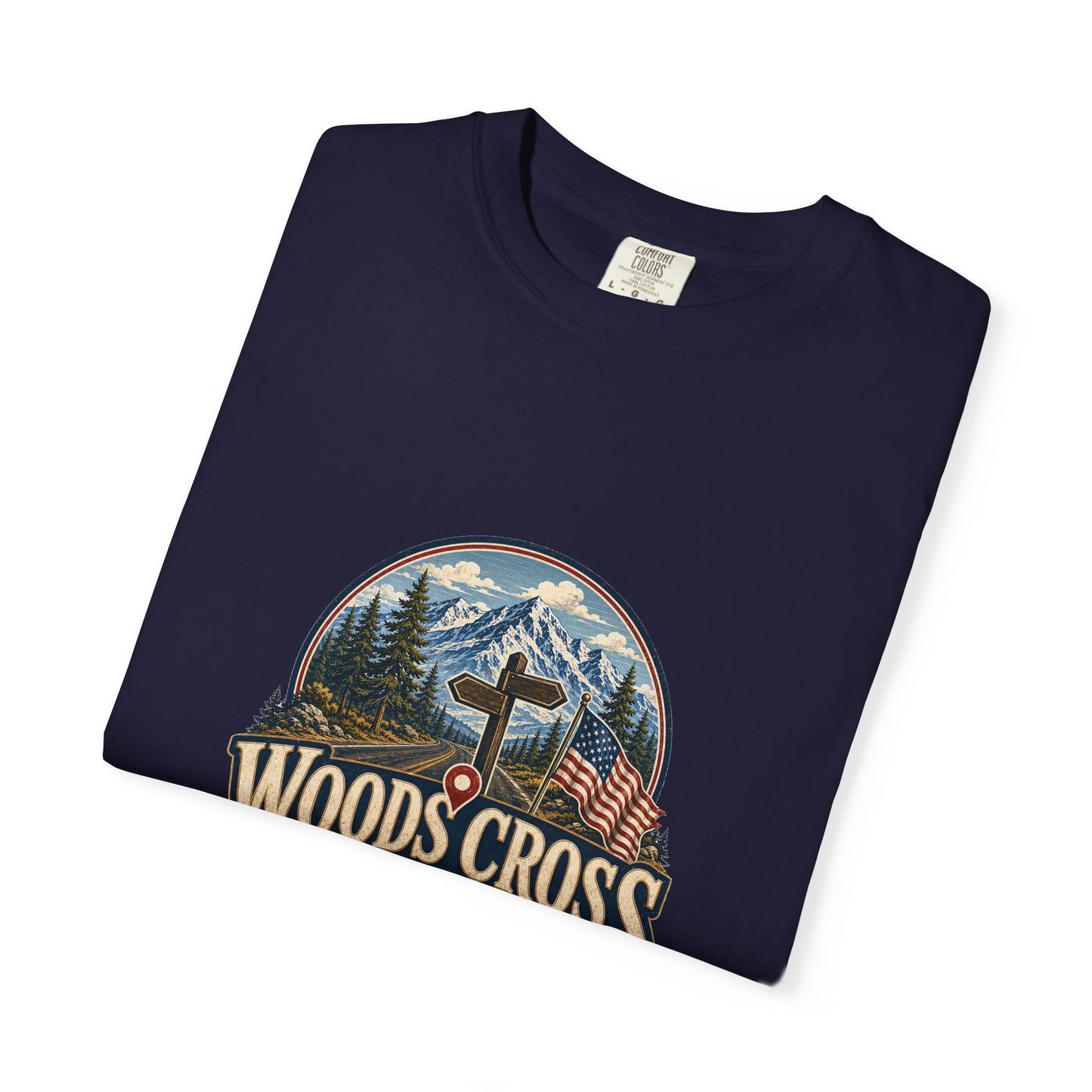 Woods Cross City Spirit Tee · Celebrating America's 250th