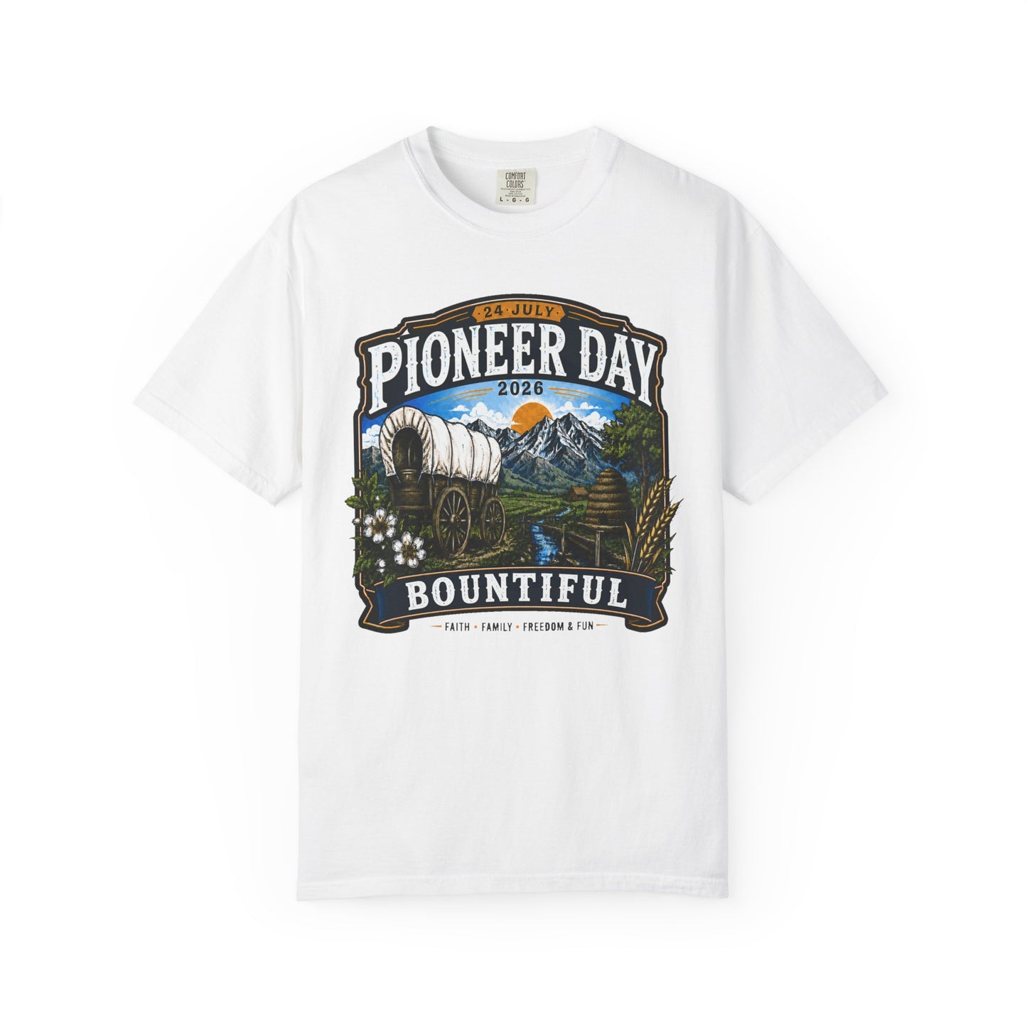 Bountiful Pioneer Day Tee · 24 July 2026