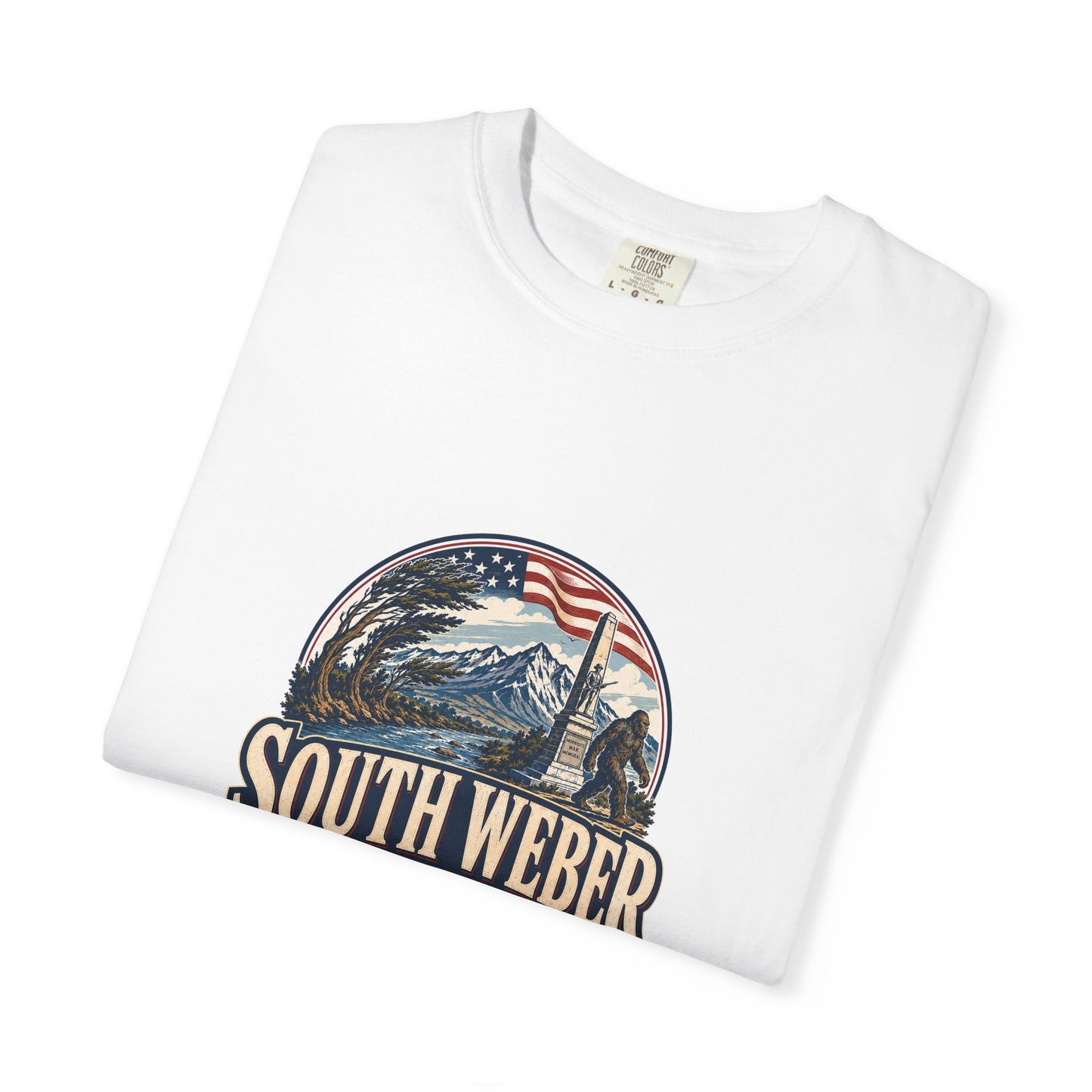 South Weber City Spirit Tee · Celebrating America's 250th