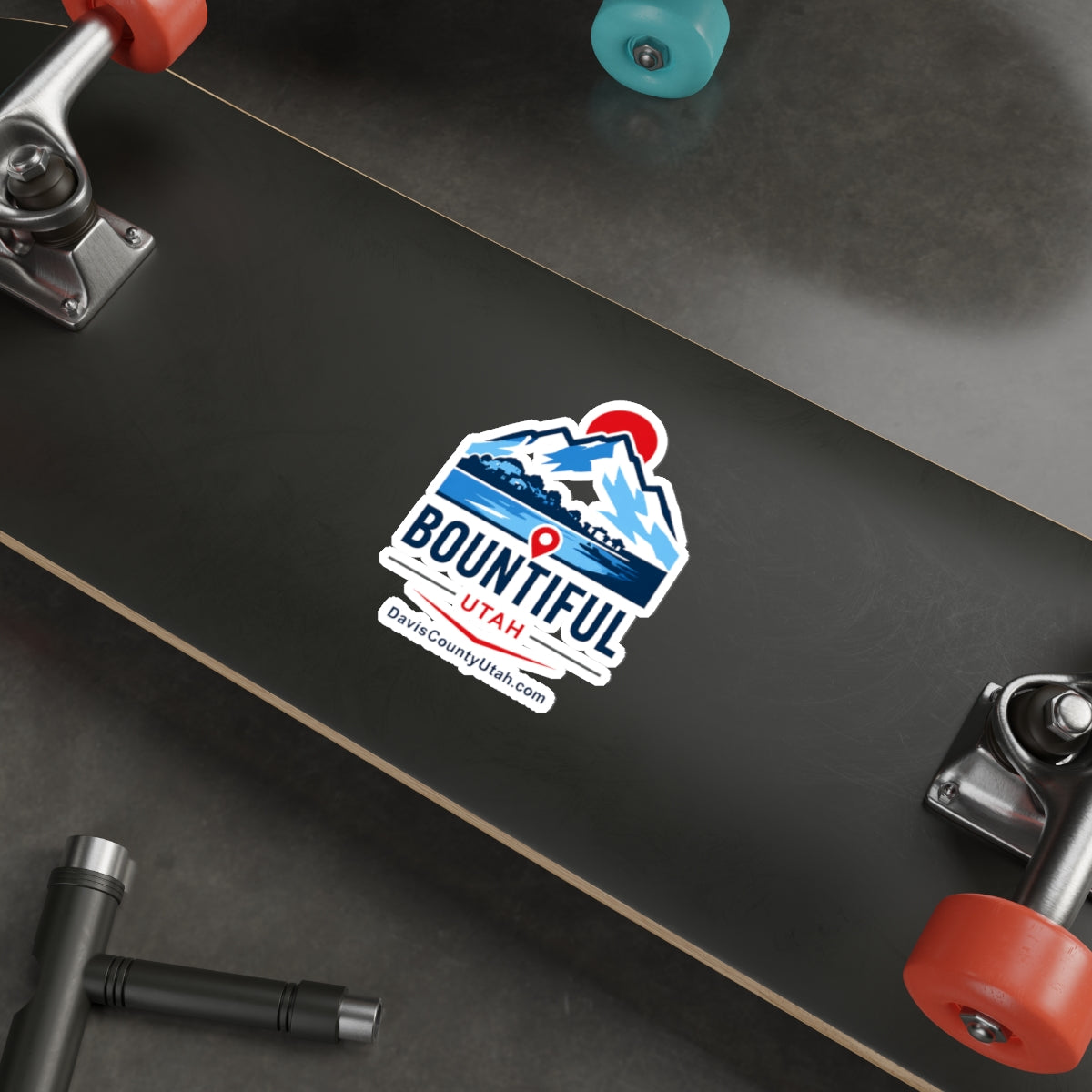 Bountiful, Utah Die-Cut Sticker