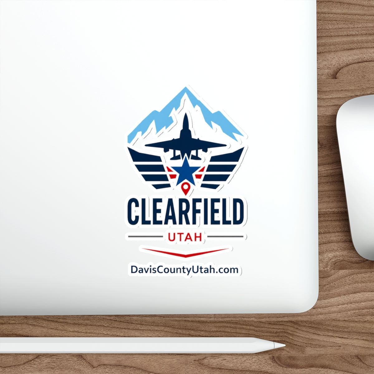 Clearfield, Utah Die-Cut Sticker