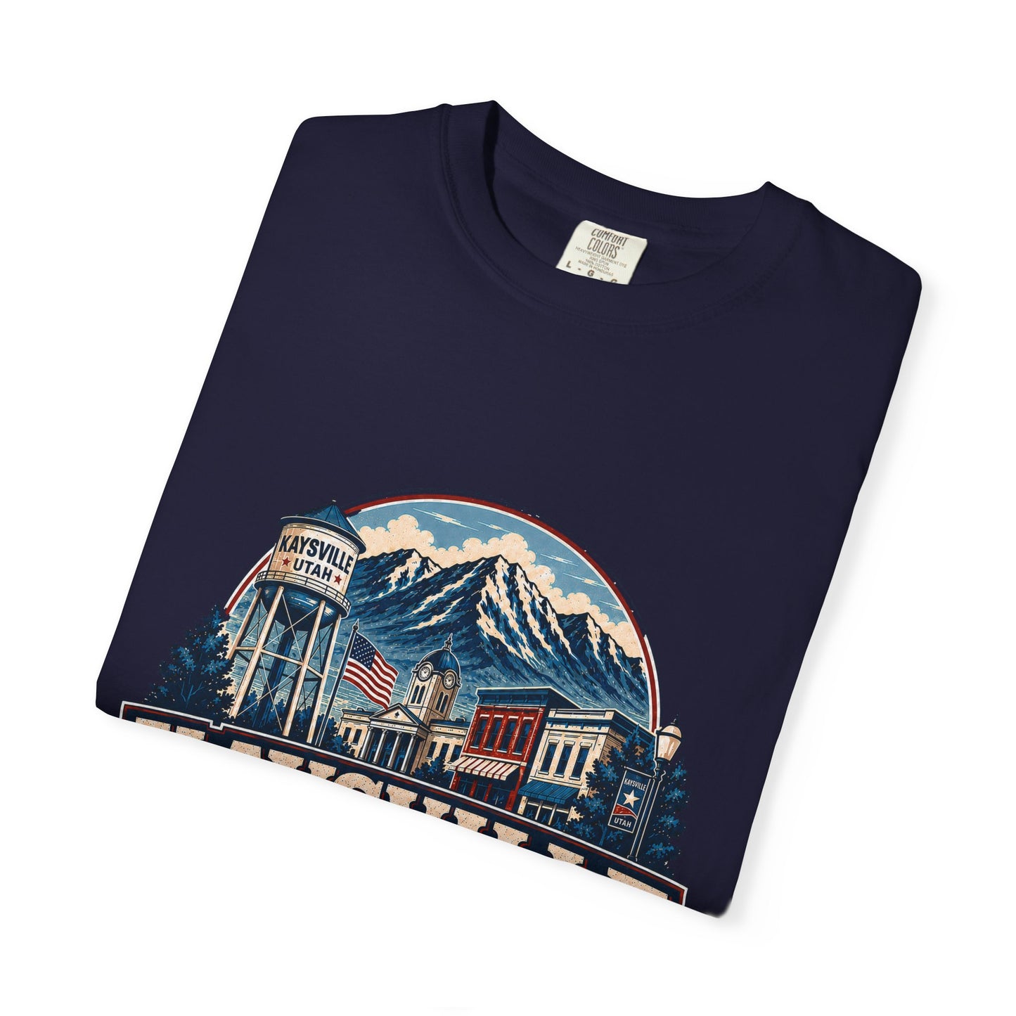 Kaysville City Spirit Tee · Celebrating America's 250th