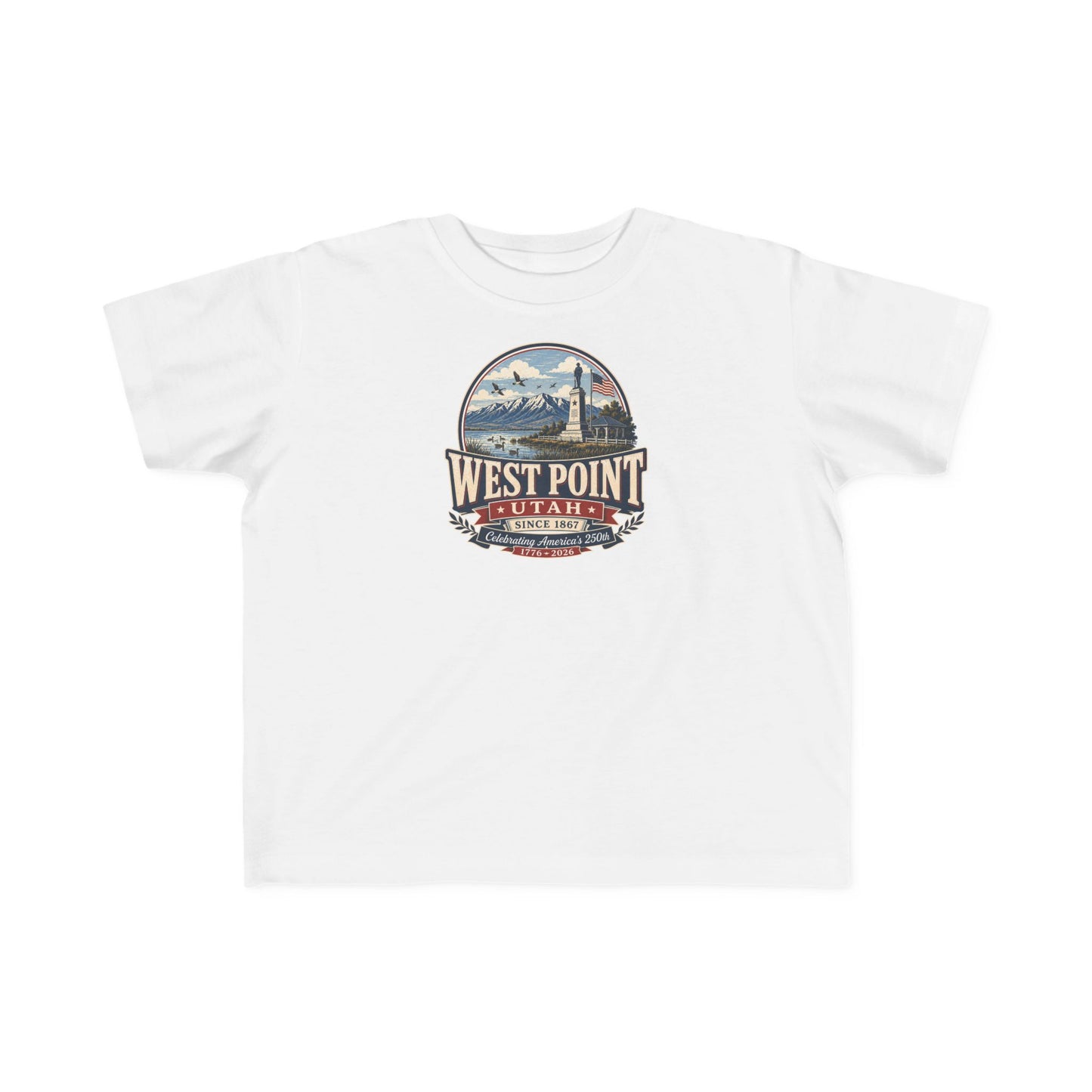 West Point City Spirit Tee · Toddler · Celebrating America's 250th
