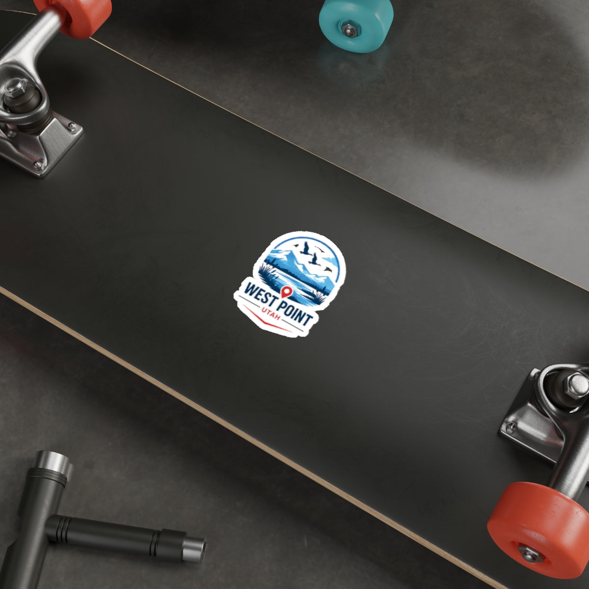West Point, Utah Die-Cut Sticker