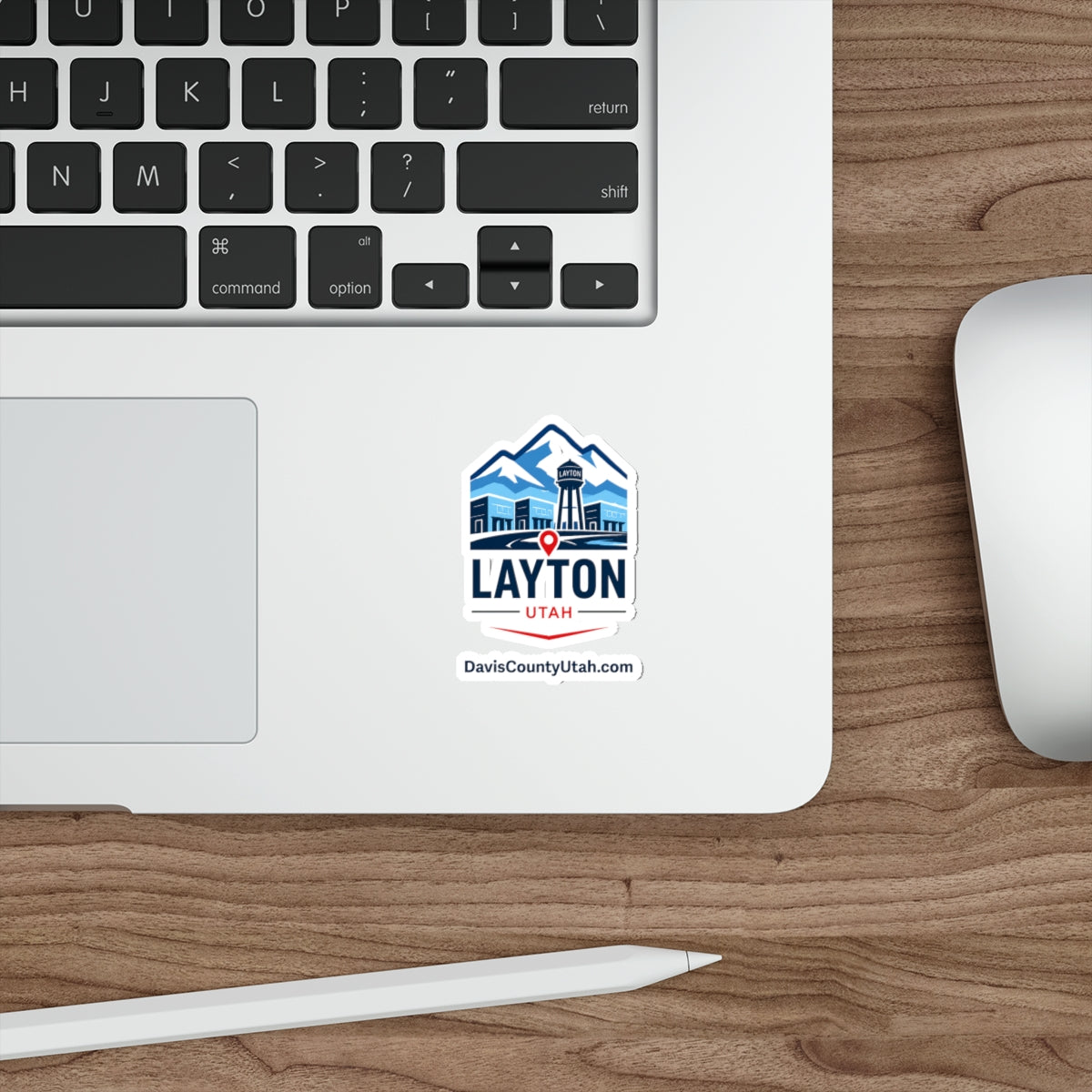 Layton, Utah Die-Cut Sticker