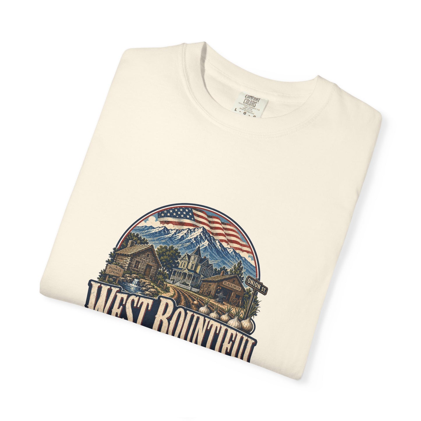 West Bountiful City Spirit Tee · Celebrating America's 250th