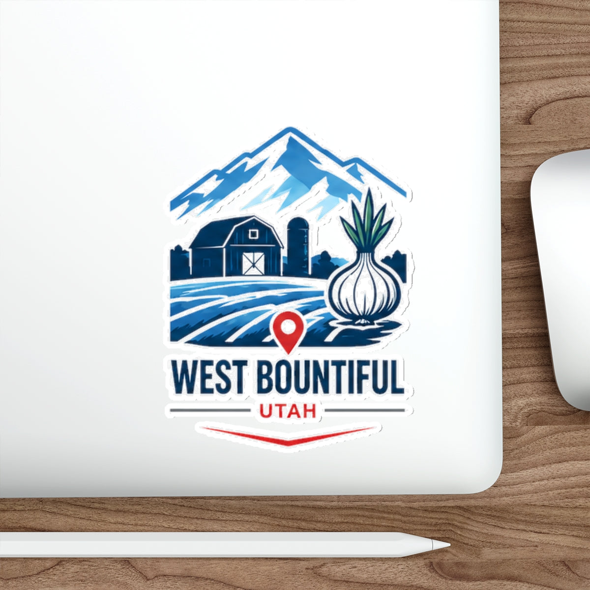 West Bountiful, Utah Die-Cut Sticker