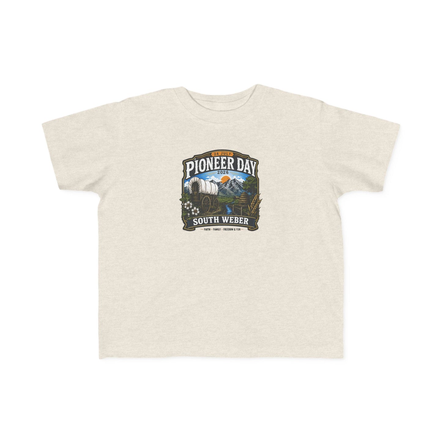 South Weber Pioneer Day Tee · Toddler · 24 July 2026