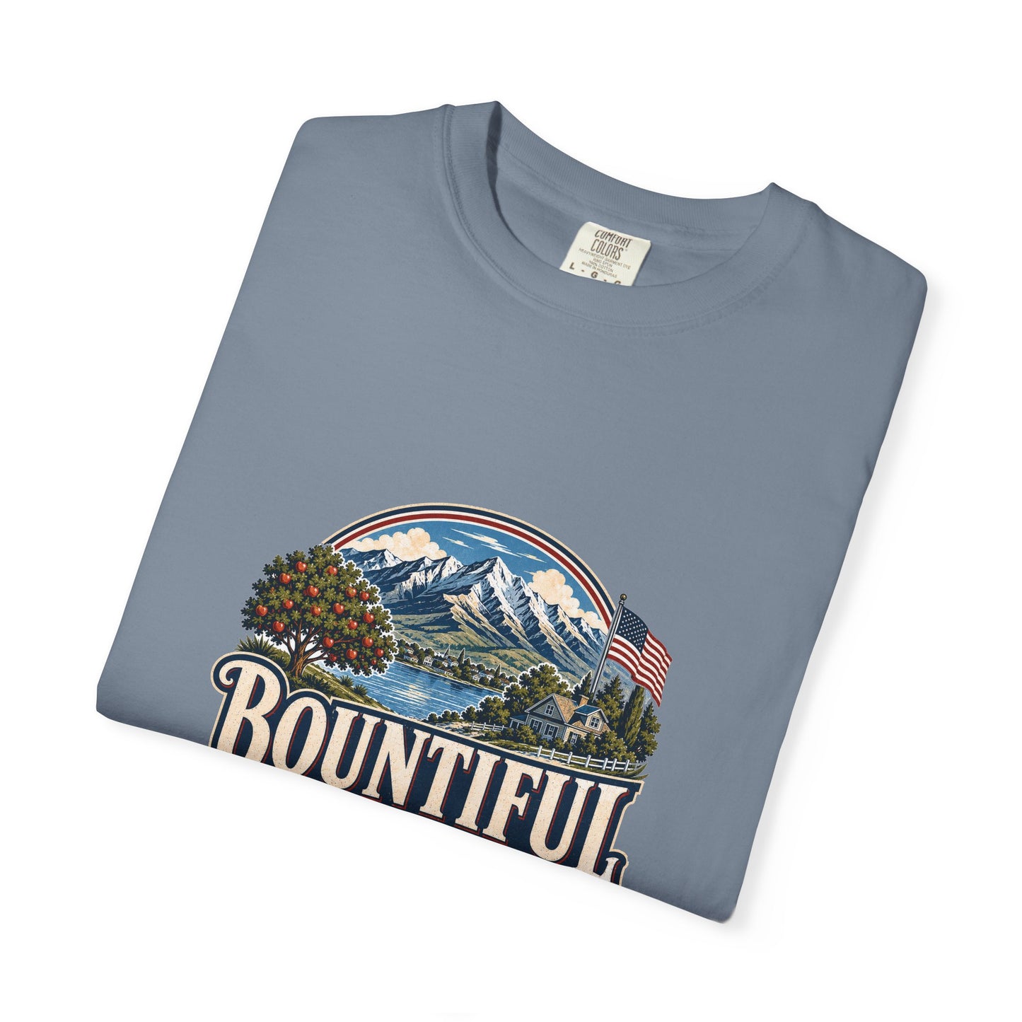 Bountiful City Spirit Tee · Celebrating America's 250th