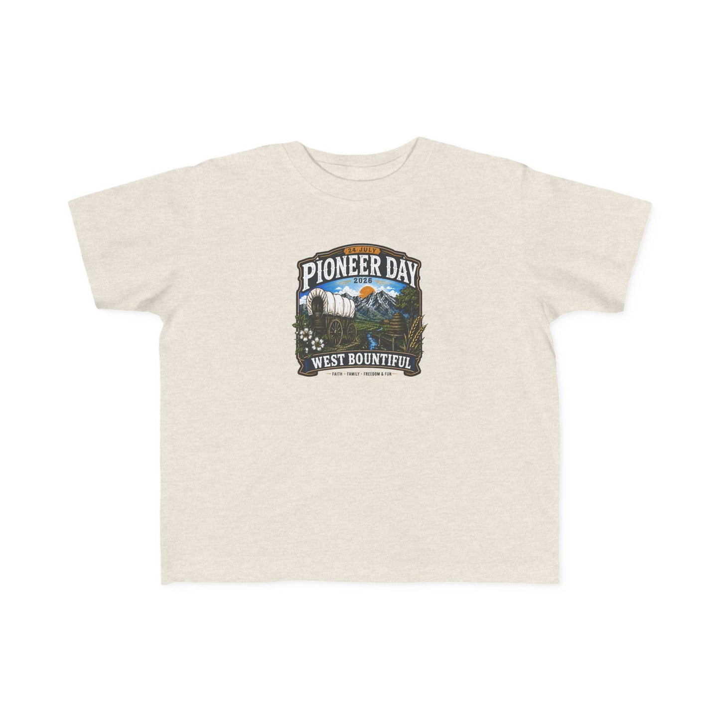 West Bountiful Pioneer Day Tee · Toddler · 24 July 2026