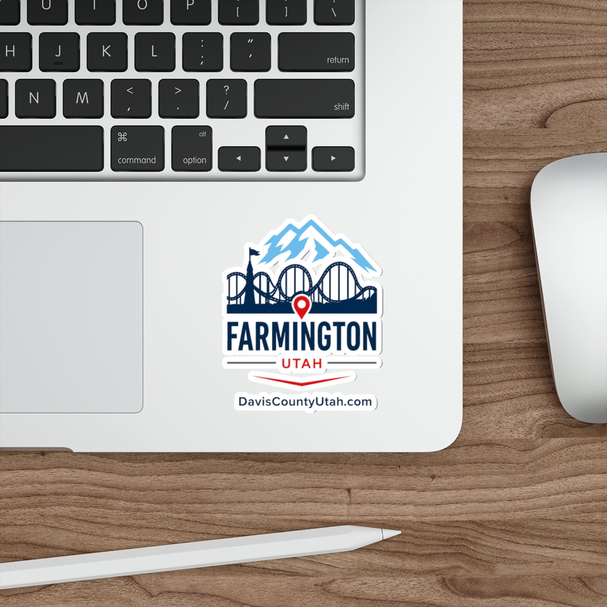 Farmington, Utah Die-Cut Sticker