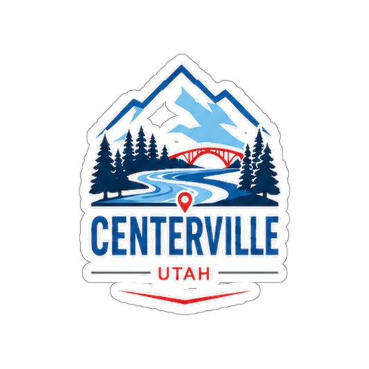 Centerville, Utah Die-Cut Sticker