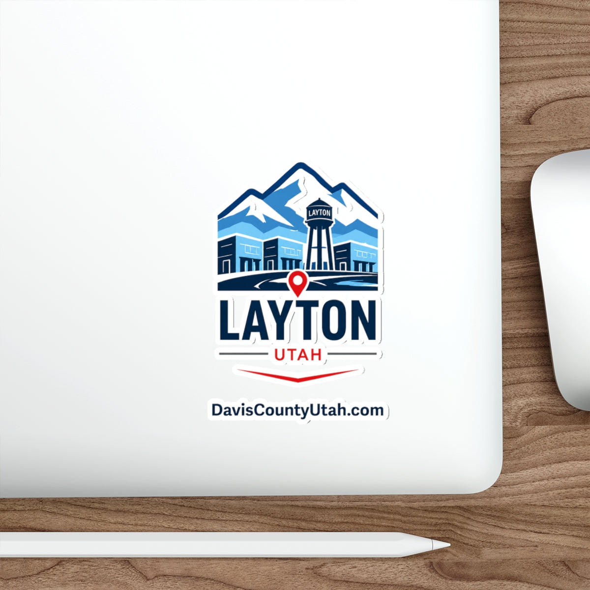 Layton, Utah Die-Cut Sticker