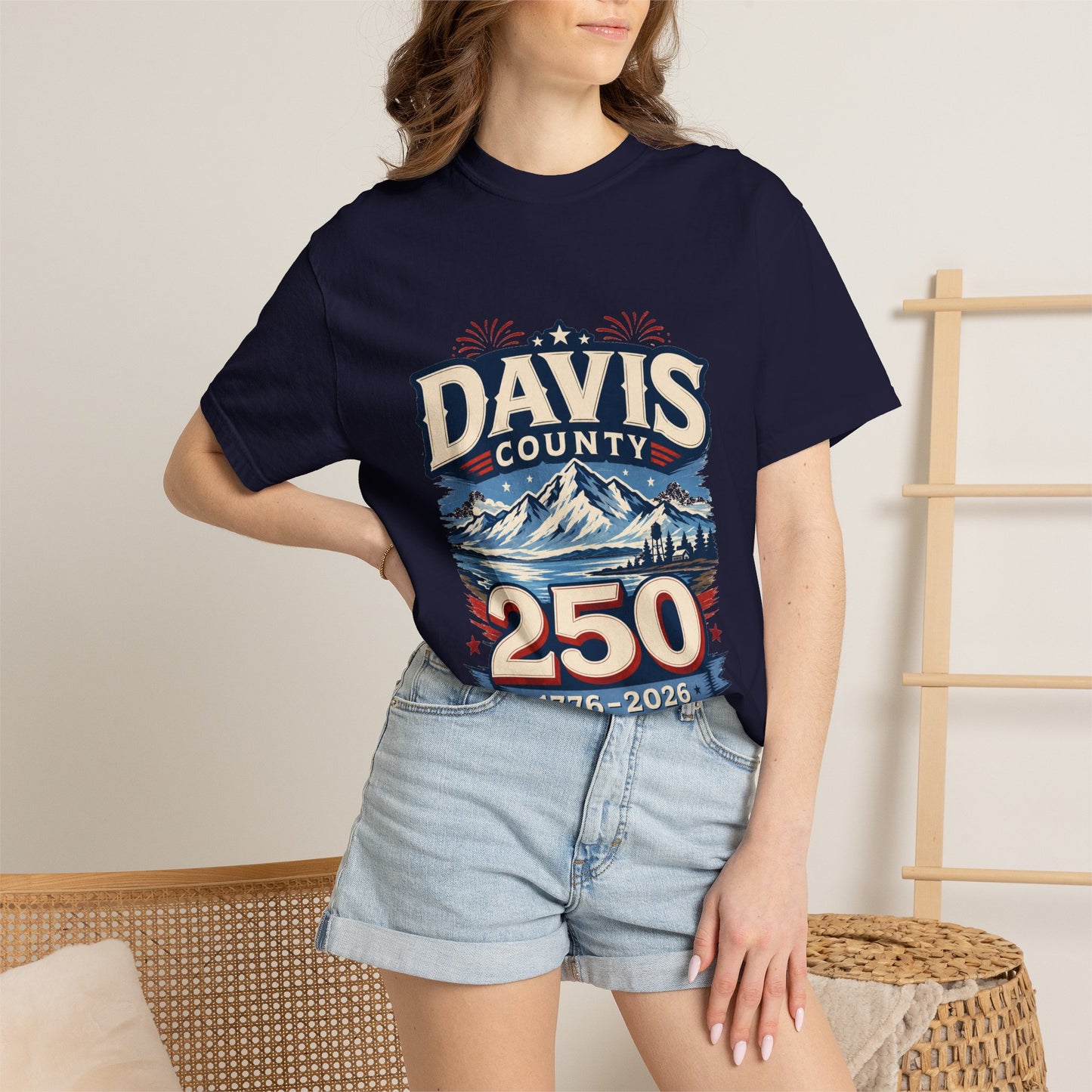 Davis County 250 — Hero Tee · 1776–2026
