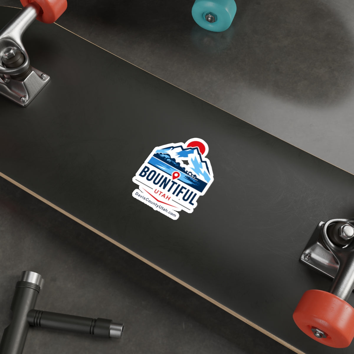 Bountiful, Utah Die-Cut Sticker