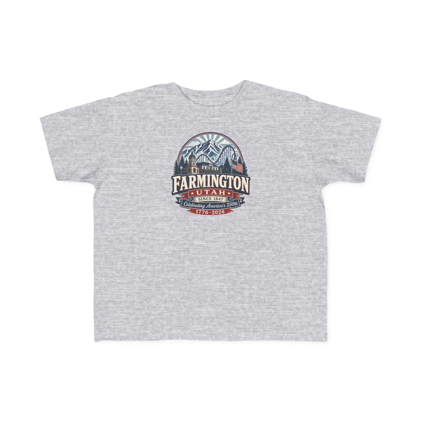 Farmington City Spirit Tee · Toddler · Celebrating America's 250th