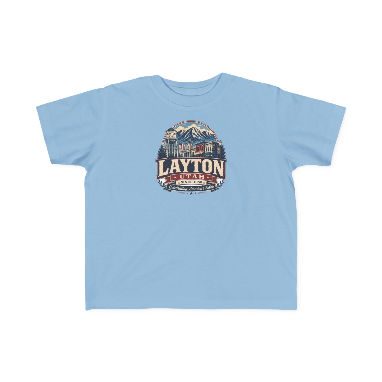 Layton City Spirit Tee · Toddler · Celebrating America's 250th