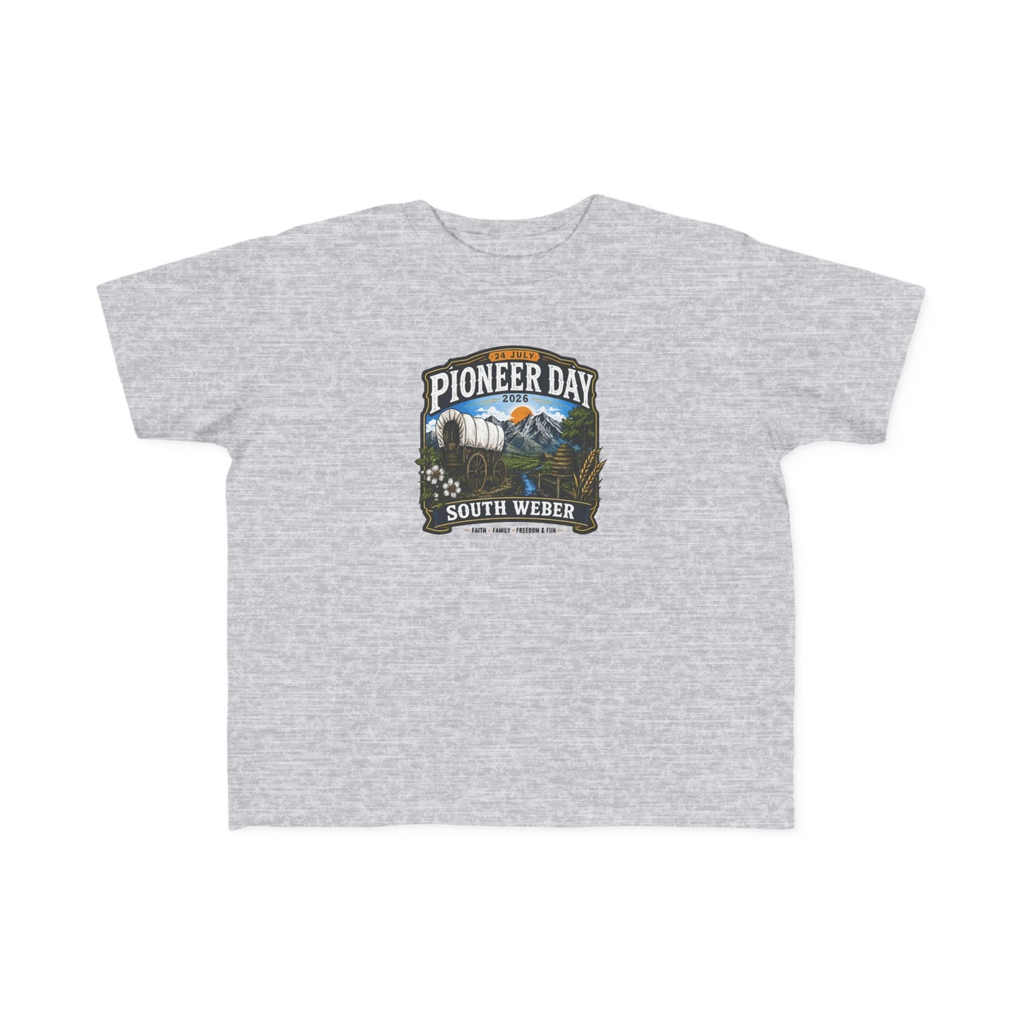 South Weber Pioneer Day Tee · Toddler · 24 July 2026