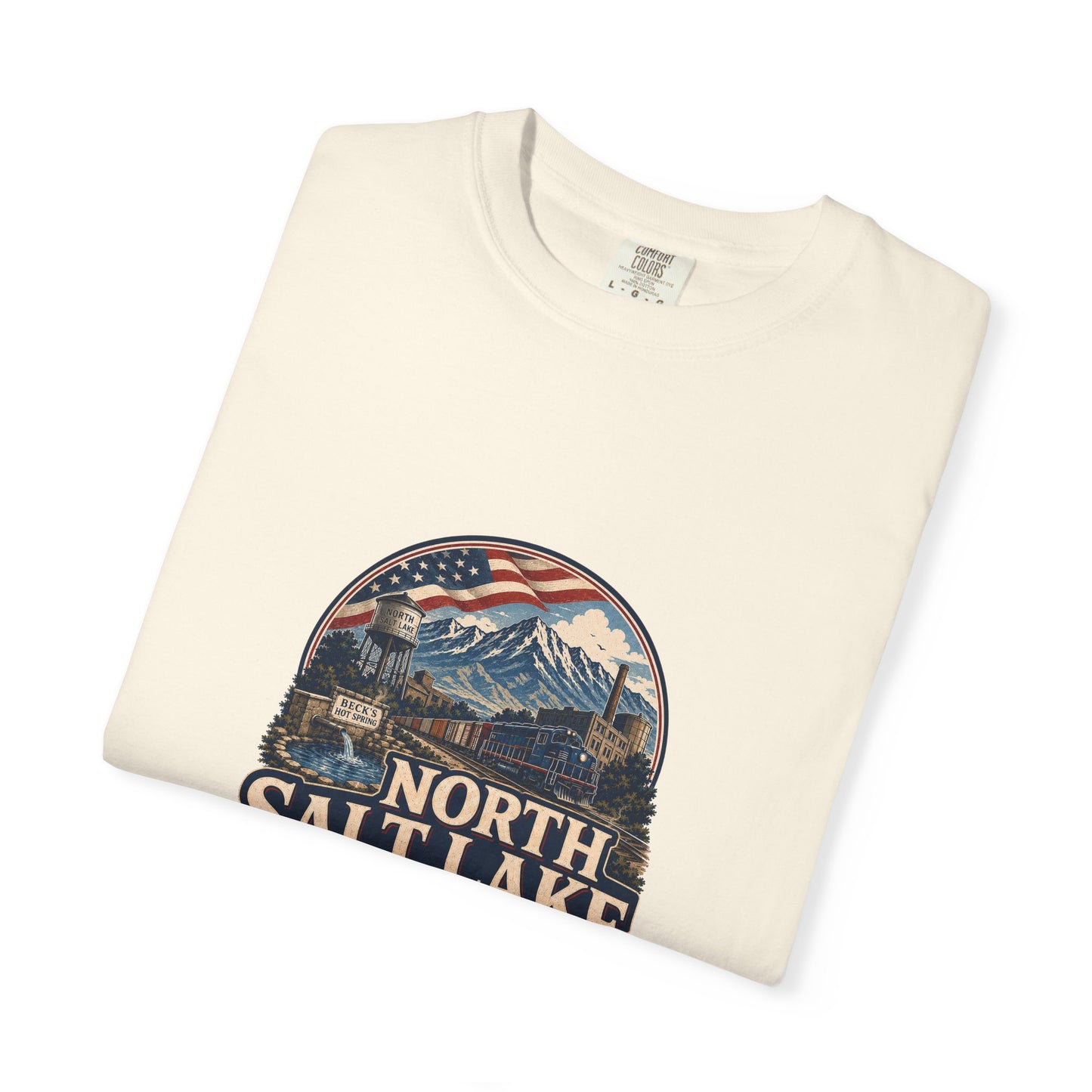 North Salt Lake City Spirit Tee · Celebrating America's 250th