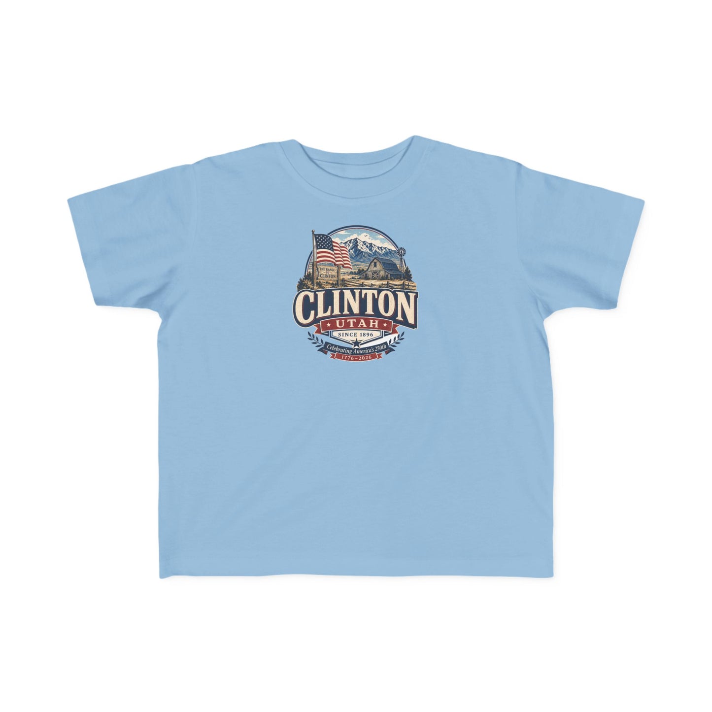 Clinton City Spirit Tee · Toddler · Celebrating America's 250th